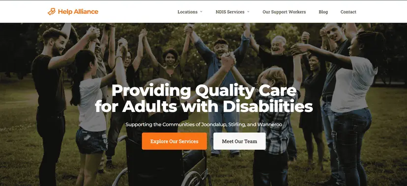 Help Alliance | NDIS Services project